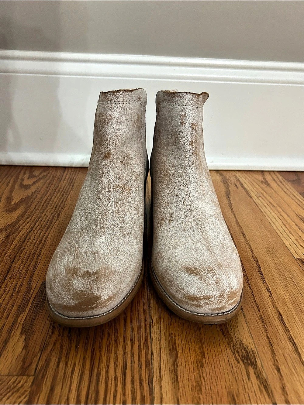 Diba True Ankle Boots in Cream